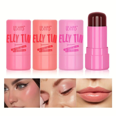 4 Colors Jelly Blush Stick Lip Balm